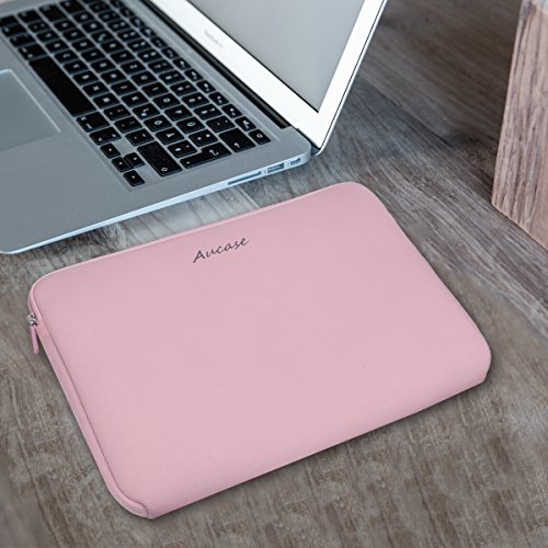 Aucase 13,3 14 Pulgadas Funda para Ordenadores Portátiles, Funda Protectora Neopreno para Hombre y Mujer