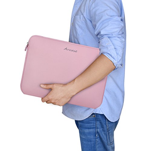 Aucase 13,3 14 Pulgadas Funda para Ordenadores Portátiles, Funda Protectora Neopreno para Hombre y Mujer