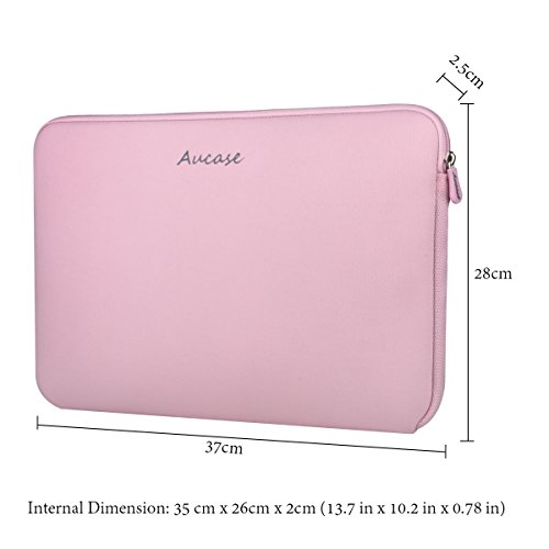 Aucase 13,3 14 Pulgadas Funda para Ordenadores Portátiles, Funda Protectora Neopreno para Hombre y Mujer