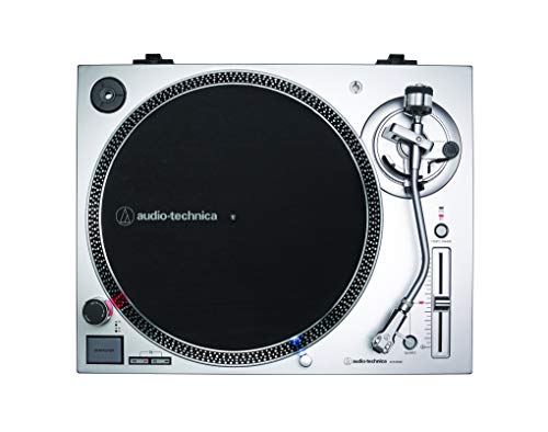Audio-Technica AT-LP120X, Giradiscos de Tracción Directa (Analógico y USB), Plata Audio-Technica AT-LP120X, Giradiscos de Tracción Directa (Analógico y USB), Plata