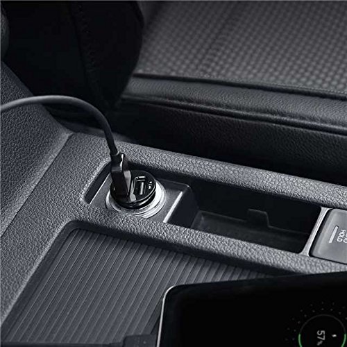 AUKEY Cargador de Coche con Doble Puerto Cargador Móvil 24W / 4,8A con Tecnología AiPower Adaptador de Coche para iPhone XS / Max / X, iPad Air / Pro, Samsung, y más AUKEY Cargador de Coche con Doble Puerto Cargador Móvil 24W / 4,8A con Tecnología AiPower Adaptador de Coche para iPhone XS / Max / X, iPad Air / Pro, Samsung, y más