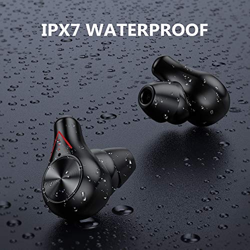 Auriculares Bluetooth 5.0 con Linterna LED Súper Brillante, Cancelación De Ruido De Graves Profundos Y Estéreo HiFi, IPX7 Auriculares Deportivos Impermeables con Tiempo De Reproducción De 120 Hora Auriculares Bluetooth 5.0 con Linterna LED Súper Brillante, Cancelación De Ruido De Graves Profundos Y Estéreo HiFi, IPX7 Auriculares Deportivos Impermeables con Tiempo De Reproducción De 120 Hora