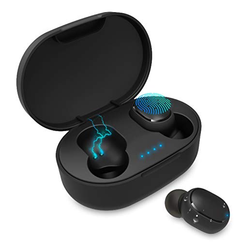 Auriculares Bluetooth, Bluetooth 5.0 Auriculares Inalámbricos con 3D Estéreo, IPX5 Impermeables Auriculares Deportivos con Control Táctil para Android/iPhone/Samsung/Huawei/Xiaomi Auriculares Bluetooth, Bluetooth 5.0 Auriculares Inalámbricos con 3D Estéreo, IPX5 Impermeables Auriculares Deportivos con Control Táctil para Android/iPhone/Samsung/Huawei/Xiaomi