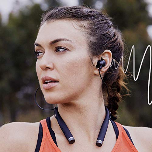 Auriculares Bluetooth Harman Kardon con Inteligencia Artificial Vi, Entrenador Personal y Monitor de Fitness, medición de Ritmo cardíaco, Sonido prémium, para Carrera, Marcha y Ciclismo