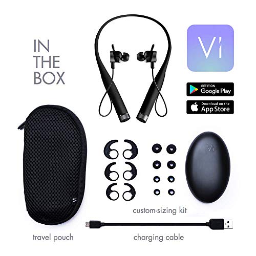 Auriculares Bluetooth Harman Kardon con Inteligencia Artificial Vi, Entrenador Personal y Monitor de Fitness, medición de Ritmo cardíaco, Sonido prémium, para Carrera, Marcha y Ciclismo Auriculares Bluetooth Harman Kardon con Inteligencia Artificial Vi, Entrenador Personal y Monitor de Fitness, medición de Ritmo cardíaco, Sonido prémium, para Carrera, Marcha y Ciclismo