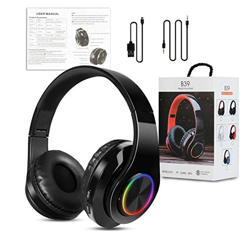 Auriculares Inalambricos Diadema con Microfono Sendowtek Cascos Bluetooth Inalámbrico Auriculares Cancelacion de Ruido Alta Fidelidad Estéreo para iPhone Android iPad PC (Negro) Auriculares Inalambricos Diadema con Microfono Sendowtek Cascos Bluetooth Inalámbrico Auriculares Cancelacion de Ruido Alta Fidelidad Estéreo para iPhone Android iPad PC (Negro)