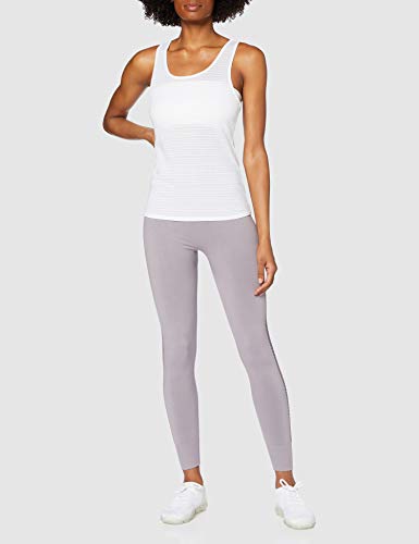 AURIQUE AZ20SS013 Camiseta de Gimnasio para Mujer, Blanco (Blanco), 42