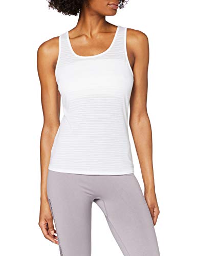 AURIQUE AZ20SS013 Camiseta de Gimnasio para Mujer, Blanco (Blanco), 42