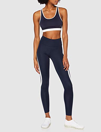 AURIQUE BAL1152 Leggings de Deporte, Azul Marino/Blanco, 40 AURIQUE BAL1152 Leggings de Deporte, Azul Marino/Blanco, 40