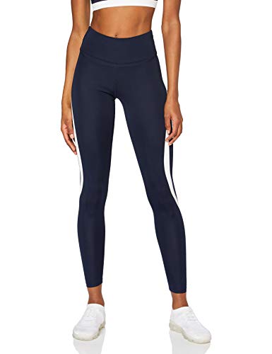 AURIQUE BAL1152 Leggings de Deporte, Azul Marino/Blanco, 40 AURIQUE BAL1152 Leggings de Deporte, Azul Marino/Blanco, 40