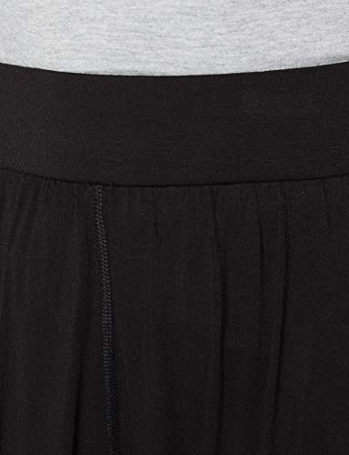 AURIQUE Pantalón Tiro Caído Mujer, Negro (Black), X-Small AURIQUE Pantalón Tiro Caído Mujer, Negro (Black), X-Small