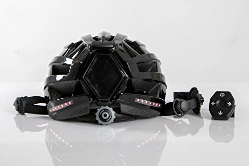 Aurotek H10 Casco Smart Bluetooth con LED, Adultos Unisex, Negro, Medio Aurotek H10 Casco Smart Bluetooth con LED, Adultos Unisex, Negro, Medio