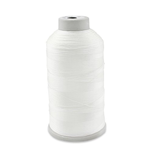 Aussel T70 - Hilo de Coser de Nylon , blanco