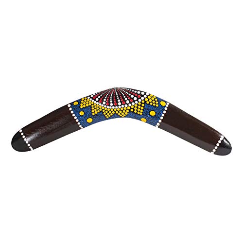 Australian Treasures - Boomerang: Boomerang de Madera Hecho a Mano de 40 cm Australian Treasures - Boomerang: Boomerang de Madera Hecho a Mano de 40 cm
