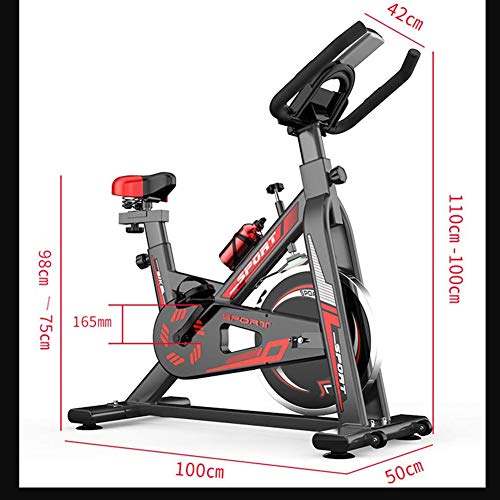 Autogeneración Entrenamiento físico Bicicleta Deportiva Bicicleta de Ciclismo para Ejercicios en Interiores Estacionaria, Profesional Ajustable para Entrenamiento en el hogar, Musle