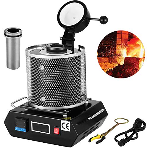 Autovictoria 3KG Horno de fusión de oro 1150 ℃ Máquina de horno de fusión digital Máquina de calefacción 2100W Casting Refinación Metales preciosos Oro Plata Aluminio Estaño (3KG) Autovictoria 3KG Horno de fusión de oro 1150 ℃ Máquina de horno de fusión digital Máquina de calefacción 2100W Casting Refinación Metales preciosos Oro Plata Aluminio Estaño (3KG)
