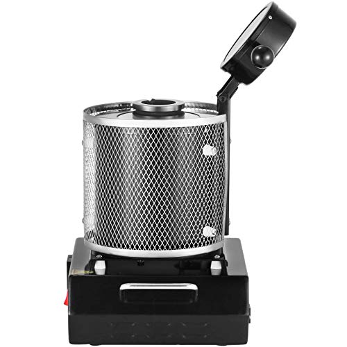 Autovictoria 3KG Horno de fusión de oro 1150 ℃ Máquina de horno de fusión digital Máquina de calefacción 2100W Casting Refinación Metales preciosos Oro Plata Aluminio Estaño (3KG) Autovictoria 3KG Horno de fusión de oro 1150 ℃ Máquina de horno de fusión digital Máquina de calefacción 2100W Casting Refinación Metales preciosos Oro Plata Aluminio Estaño (3KG)
