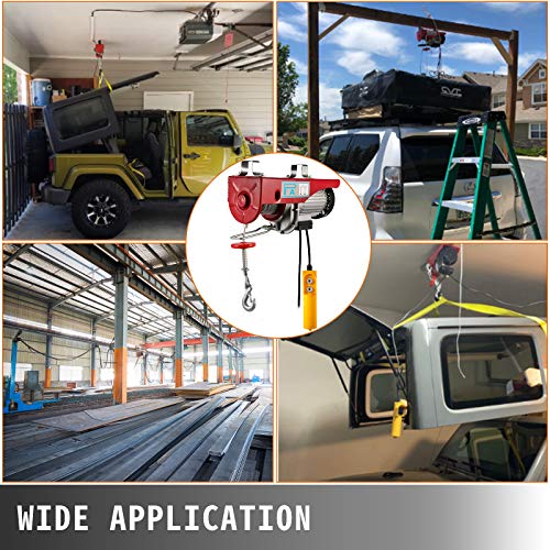 Autovictoria Polipasto Electrico Ascensor 680kg Overhead Polipasto Electrico 220v Cable Eléctrico Polipasto Garage Auto Shop(680kg) Autovictoria Polipasto Electrico Ascensor 680kg Overhead Polipasto Electrico 220v Cable Eléctrico Polipasto Garage Auto Shop(680kg)