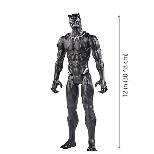 Avengers - Black Panther Figura, Negro, E7876ES0 Avengers - Black Panther Figura, Negro, E7876ES0