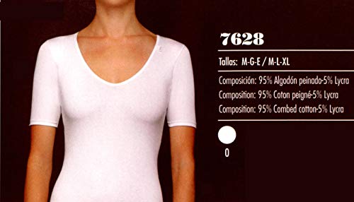 AVET 7628 - Camiseta sin Costuras Manga Corta (M)