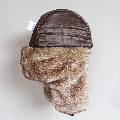 Avmy, Sombrero de Cazador de Piel sintética para Mujer, Cuero de PU, a Prueba de Viento, Orejeras, Sombreros de Soldado, Sombreros de Bombardero de Invierno, Gorras Rusas Vintage para Hombres Avmy, Sombrero de Cazador de Piel sintética para Mujer, Cuero de PU, a Prueba de Viento, Orejeras, Sombreros de Soldado, Sombreros de Bombardero de Invierno, Gorras Rusas Vintage para Hombres
