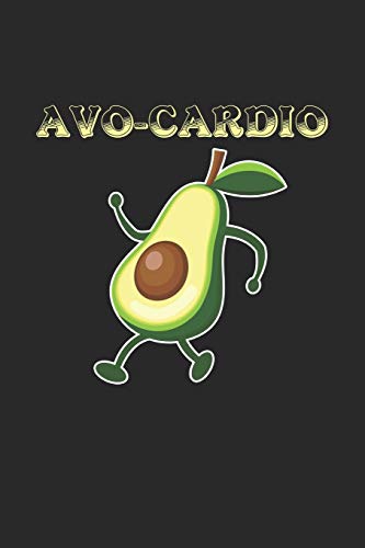 Avo cardio: 6x9 High Protein Low Carb | blank with numbers paper | notebook | notes