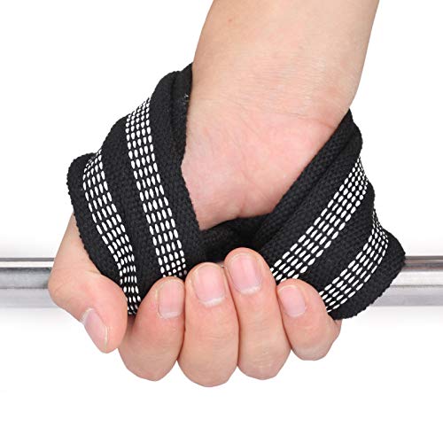 Awayhall Correas Levantamiento De Pesas, Correas Levantamiento Gimnasio Gym Straps Pesas Muñequeras Elevación Deportivas