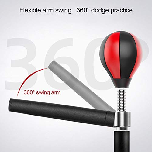Awayhall Saco Boxeo Pie con Bolas de Velocidad, 145-165cm Saco de Boxeo de Pie con Barra Reflectante de 360°, Entrenamiento de la Aptitud Artículos domésticos Tumbler Awayhall Saco Boxeo Pie con Bolas de Velocidad, 145-165cm Saco de Boxeo de Pie con Barra Reflectante de 360°, Entrenamiento de la Aptitud Artículos domésticos Tumbler
