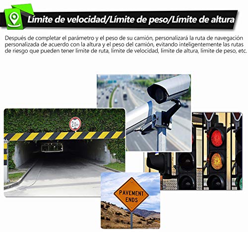 AWESAFE 9 Pulgadas Navegador GPS para Camiones y Coches, con Bluetooth y Actualizaciones de Mapas de Europa para Toda la Vida AWESAFE 9 Pulgadas Navegador GPS para Camiones y Coches, con Bluetooth y Actualizaciones de Mapas de Europa para Toda la Vida