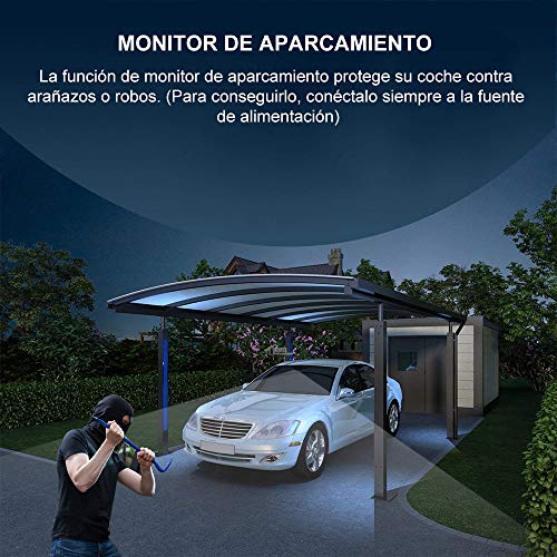 AWESAFE Cámara de Coche Dash CAM 1080P Full HD 170 Ángulo con WDR G-Sensor, Detección de Movimiento, Grabación en Bucle, Visión Nocturna, Monitor de Aparcamiento AWESAFE Cámara de Coche Dash CAM 1080P Full HD 170 Ángulo con WDR G-Sensor, Detección de Movimiento, Grabación en Bucle, Visión Nocturna, Monitor de Aparcamiento