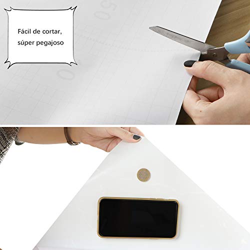 AWNIC Vinilo Papel Adhesivo para Muebles Gris Perla/Elegante/Muebles Pegatinas Impermeable a Prueba de Aceite para el Forro de los Muebles/Armario Mesa Baño Cocina Decoración 300x40cm AWNIC Vinilo Papel Adhesivo para Muebles Gris Perla/Elegante/Muebles Pegatinas Impermeable a Prueba de Aceite para el Forro de los Muebles/Armario Mesa Baño Cocina Decoración 300x40cm