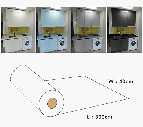 AWNIC Vinilo Papel Adhesivo para Muebles Gris Perla/Elegante/Muebles Pegatinas Impermeable a Prueba de Aceite para el Forro de los Muebles/Armario Mesa Baño Cocina Decoración 300x40cm AWNIC Vinilo Papel Adhesivo para Muebles Gris Perla/Elegante/Muebles Pegatinas Impermeable a Prueba de Aceite para el Forro de los Muebles/Armario Mesa Baño Cocina Decoración 300x40cm