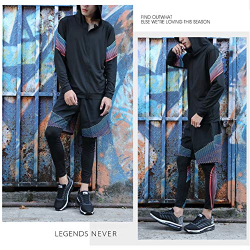 Axcone Zapatillas Hombres Mujer Deporte Running Zapatos para Correr Gimnasio Sneakers Deportivas Padel Transpirables Casual 833 BK 38EU Axcone Zapatillas Hombres Mujer Deporte Running Zapatos para Correr Gimnasio Sneakers Deportivas Padel Transpirables Casual 833 BK 38EU