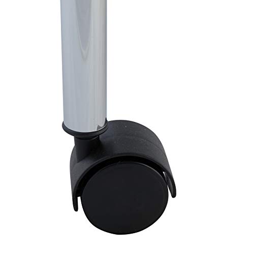 axentia Carrito Universal Multiusos con Ruedas y 3 Estantes, Metal, Plata, 76.80x32.80x6.10 cm axentia Carrito Universal Multiusos con Ruedas y 3 Estantes, Metal, Plata, 76.80x32.80x6.10 cm
