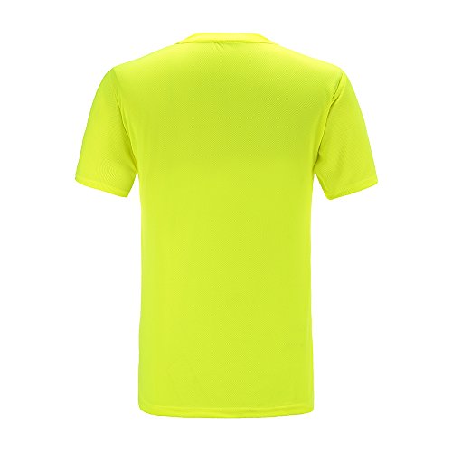 AYKRM Camisetas Fluorescentes (L, Amarillo) AYKRM Camisetas Fluorescentes (L, Amarillo)
