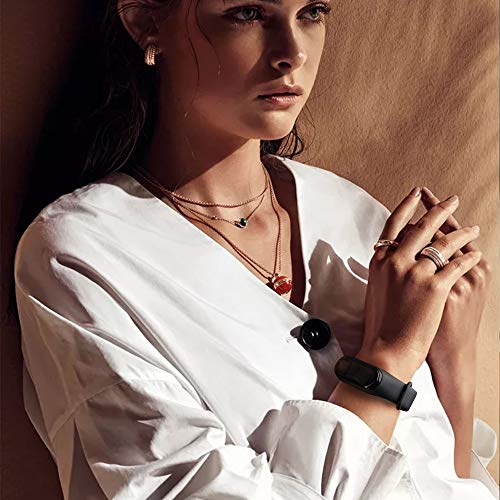 AYOU Correa para Xiaomi Mi Band 5 Correa, Relojes Repuesto Pulsera de Silicona (No Compatible Mi Band 4) (Negro/Rojo/Azul) AYOU Correa para Xiaomi Mi Band 5 Correa, Relojes Repuesto Pulsera de Silicona (No Compatible Mi Band 4) (Negro/Rojo/Azul)