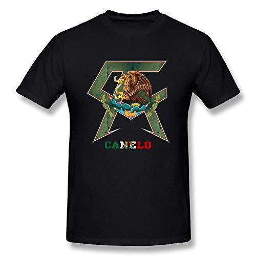 AYYUCY Camisetas y Tops Hombre Polos y Camisas Men's Saul Alvarez Canelo T-Shirt AYYUCY Camisetas y Tops Hombre Polos y Camisas Men's Saul Alvarez Canelo T-Shirt