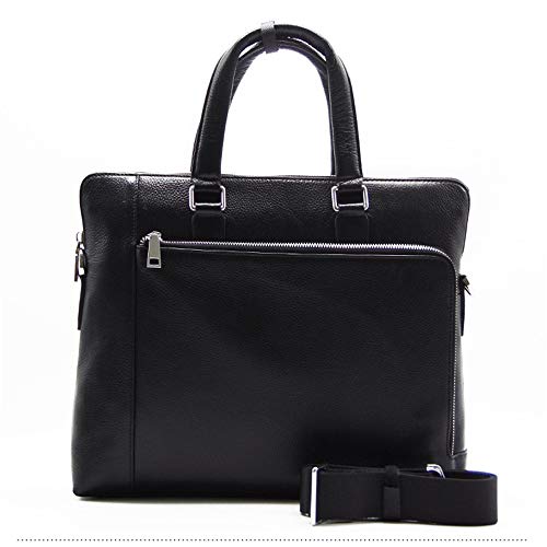 AZHom Maletín de Cuero con Capas de Crossbody del Cross-Strait Casual para Hombres maletín AZHom Maletín de Cuero con Capas de Crossbody del Cross-Strait Casual para Hombres maletín