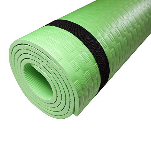 Azorex Esterilla Yoga Espeso Antideslizante Alfombrilla de Yoga Espesor 8/10 mm Esterilla Pilates Esterilla Deporte (Verde, Espesor 8mm Ancho 61cm) Azorex Esterilla Yoga Espeso Antideslizante Alfombrilla de Yoga Espesor 8/10 mm Esterilla Pilates Esterilla Deporte (Verde, Espesor 8mm Ancho 61cm)