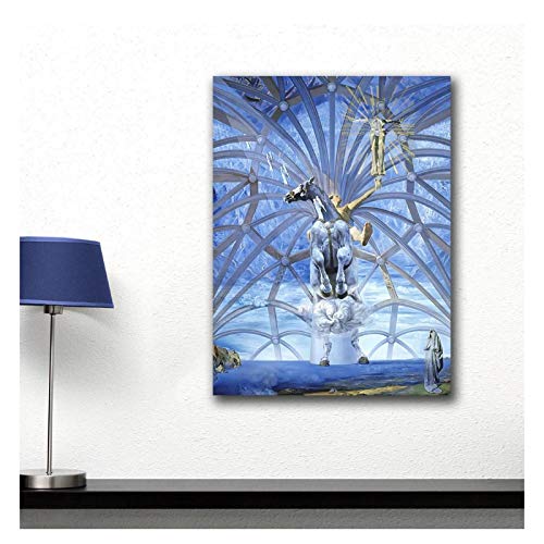 AZTeam Salvador Dalí Santiago Elgrande Lienzo Pintura Cuadros De Pared para Sala De Estar Decoración del Hogar Pintura sobre Lienzo-60X90Cm Sin Marco AZTeam Salvador Dalí Santiago Elgrande Lienzo Pintura Cuadros De Pared para Sala De Estar Decoración del Hogar Pintura sobre Lienzo-60X90Cm Sin Marco