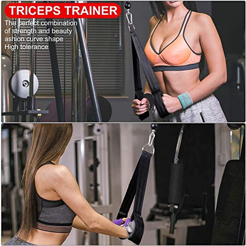 AZUOYI Poleas Gimnasio para Casa con Cuerda Pesada, Máquina del Sistema Polea de Tríceps Gimnasio Casa de Bricolaje para Curl de Bíceps, Extensiones Tríceps, Entrenamiento Fitness Gimnasio AZUOYI Poleas Gimnasio para Casa con Cuerda Pesada, Máquina del Sistema Polea de Tríceps Gimnasio Casa de Bricolaje para Curl de Bíceps, Extensiones Tríceps, Entrenamiento Fitness Gimnasio