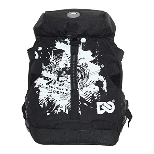 B Baosity Patinaje Patines Roller Skate Mochila Deportiva de Skate Línea Accesorios de Patinaje de Mujeres - Negro 1 B Baosity Patinaje Patines Roller Skate Mochila Deportiva de Skate Línea Accesorios de Patinaje de Mujeres - Negro 1