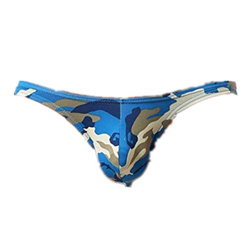 Ba Zha Hei-Calzoncillos para Hombre de Moda Ropa Interior de Estampado de Camuflaje Bombeo Ropa Interior Underwear Bulge Camouflage Print Sports Underpants Tangas Térmicos Camisetas Interiores