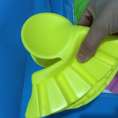 Baanuse Champú Segura Ducha Baños Bañera Proteger Suave Gorra Sombrero por Bebé Niños niños, Azul Baanuse Champú Segura Ducha Baños Bañera Proteger Suave Gorra Sombrero por Bebé Niños niños, Azul