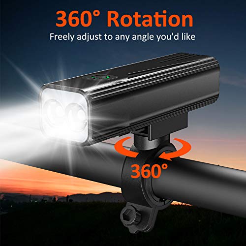 Babacom Luz Bicicleta, Luces Bicicleta USB Recargable con 5 Modos, IPX5 Impermeable Alta Potencia Luz Delantera Bicicleta y Luz Trasera Bicicleta para Ciclismo de Carretera Seguridad en La Noche Babacom Luz Bicicleta, Luces Bicicleta USB Recargable con 5 Modos, IPX5 Impermeable Alta Potencia Luz Delantera Bicicleta y Luz Trasera Bicicleta para Ciclismo de Carretera Seguridad en La Noche