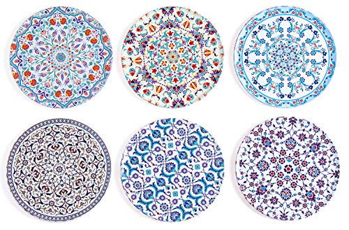 BABEL ARTESANIA Posavasos (Set de 6) - Regalos Originales Decorativos para café, Cocina, uno Drink, Taza, Vino, Tazas, Vasos, Cristal- Juego de mesas, Base Corcho para Mesa de Madera (Sevilla) BABEL ARTESANIA Posavasos (Set de 6) - Regalos Originales Decorativos para café, Cocina, uno Drink, Taza, Vino, Tazas, Vasos, Cristal- Juego de mesas, Base Corcho para Mesa de Madera (Sevilla)