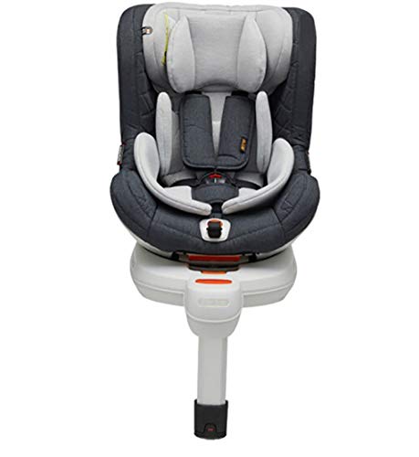 Babify Protect-Fix Silla de Coche Isofix Giratoria 360º - Grupo 0+ 1 (0-18 kg) - Color Soft Grey Babify Protect-Fix Silla de Coche Isofix Giratoria 360º - Grupo 0+ 1 (0-18 kg) - Color Soft Grey
