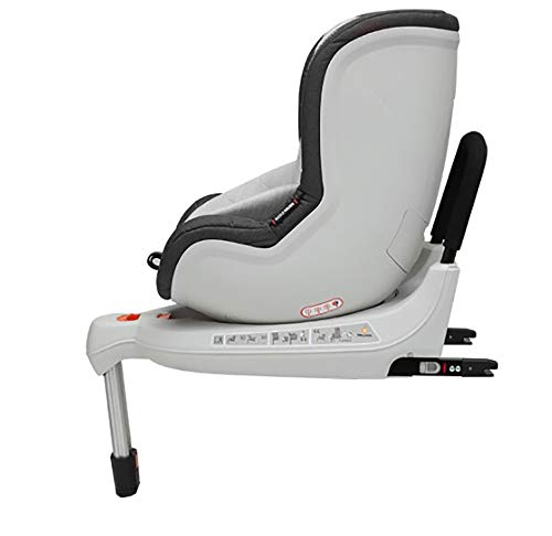 Babify Protect-Fix Silla de Coche Isofix Giratoria 360º - Grupo 0+ 1 (0-18 kg) - Color Soft Grey Babify Protect-Fix Silla de Coche Isofix Giratoria 360º - Grupo 0+ 1 (0-18 kg) - Color Soft Grey