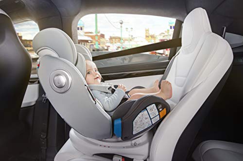 Babify - Silla de coche grupo 0+/1/2/3 Isofix rotación 360º - Ifix - Homologada a Contramarcha hasta Grupo 1