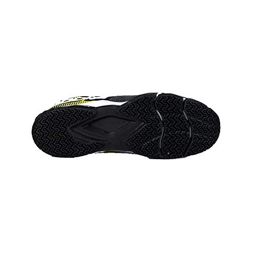 BABOLAT MOVEA Men, Zapatillas de Tenis para Hombre, Black/Fluo Yellow, 46 EU